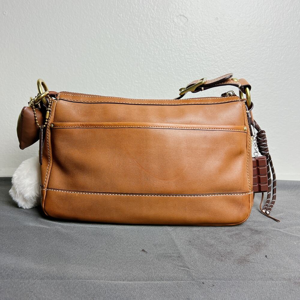 Coach Vintage Y2k Legacy Turnlock Shoulder Bag F12868 - Gem